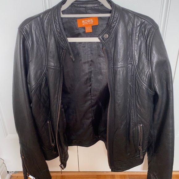 Michael Kors Jackets & Blazers - “Michael Kors” REAL LEATHER jacket